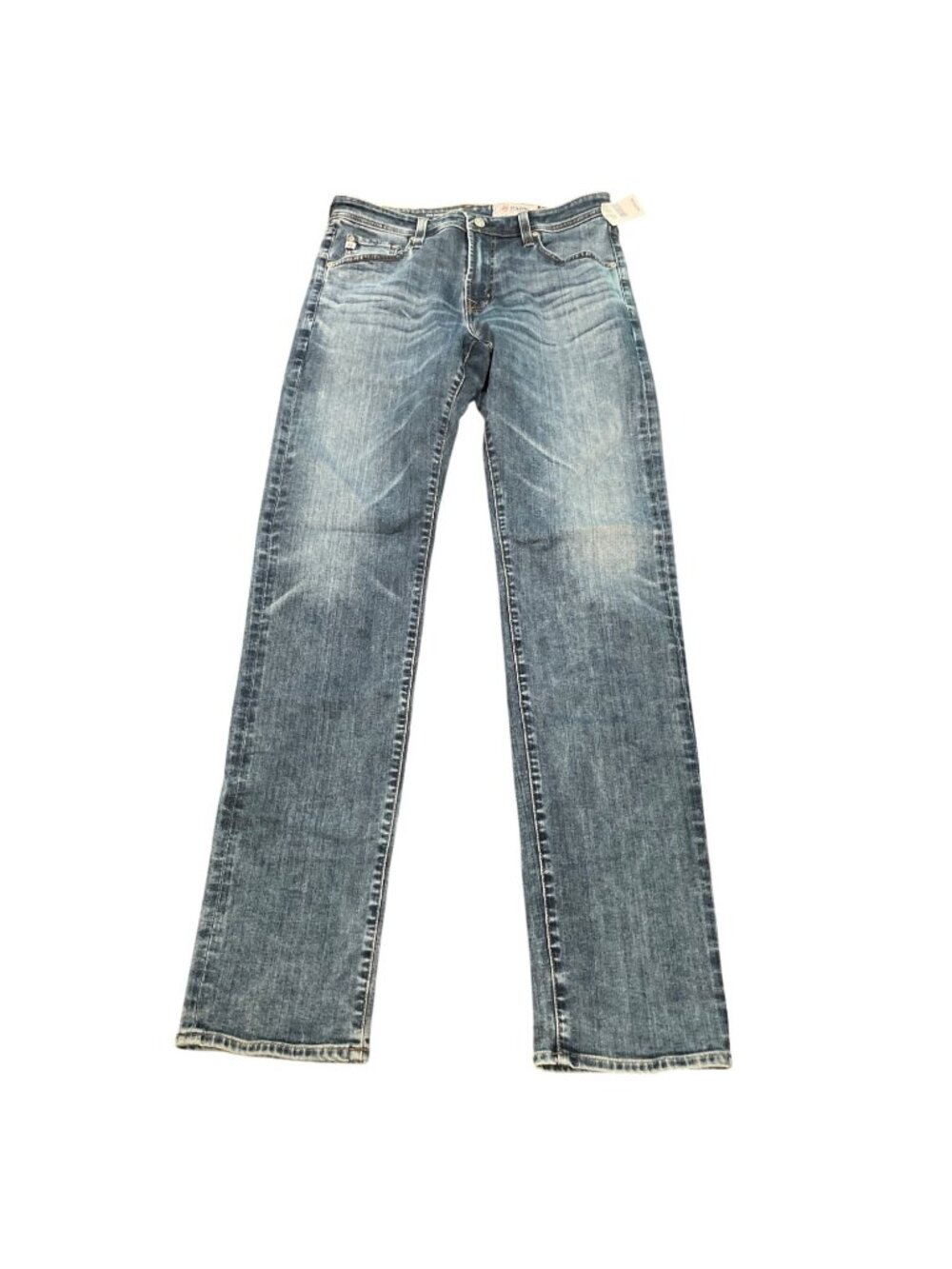 AG Matchbox Slim Straight Jean 32x34 Light Medium Wash Stretchy AG-ED Denim